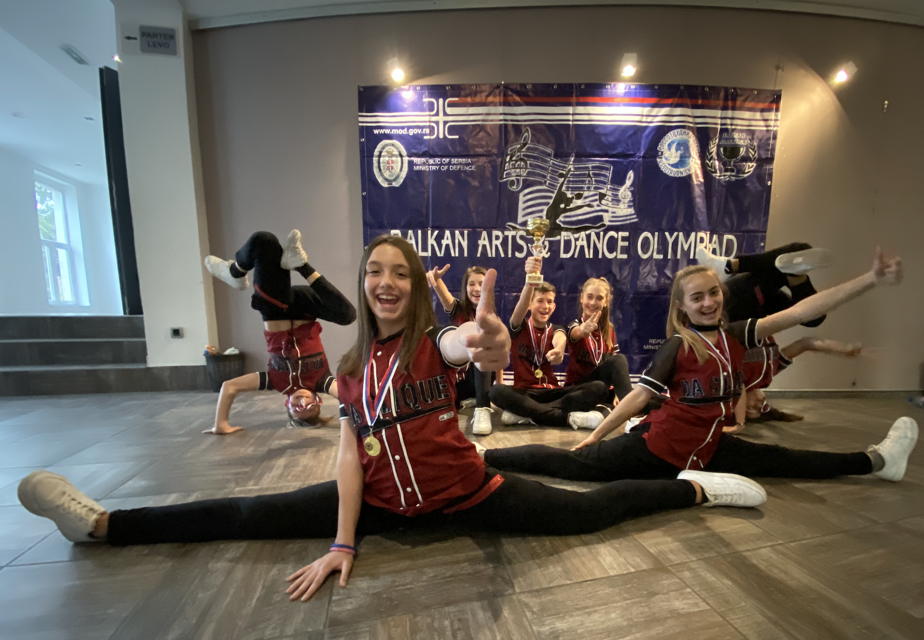 Първо място @ Balkan Dance Olympiad, Белград